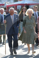 King Charles and Queen Camilla at Chelsea Flower Show in London, UK.