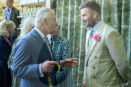 King Charles and Queen Camilla at Chelsea Flower Show in London, UK.