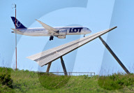 Aircraft Arrive At Toronto Pearson International Airport In Toronto, Canada, On May 19, 2025.