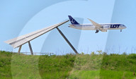 Aircraft Arrive At Toronto Pearson International Airport In Toronto, Canada, On May 19, 2025.