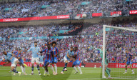 F.A. Cup final match between Crystal Palace and Manchester City at Wembley Stadium on May 17th 2025 in London, UK.