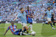 F.A. Cup final match between Crystal Palace and Manchester City at Wembley Stadium on May 17th 2025 in London, UK.