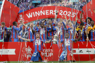 F.A. Cup final match between Crystal Palace and Manchester City at Wembley Stadium on May 17th 2025 in London, UK.
