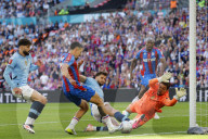 F.A. Cup final match between Crystal Palace and Manchester City at Wembley Stadium on May 17th 2025 in London, UK.