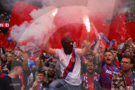 F.A. Cup final match between Crystal Palace and Manchester City at Wembley Stadium on May 17th 2025 in London, UK.