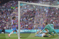 F.A. Cup final match between Crystal Palace and Manchester City at Wembley Stadium on May 17th 2025 in London, UK.