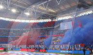 F.A. Cup final match between Crystal Palace and Manchester City at Wembley Stadium on May 17th 2025 in London, UK.