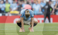 F.A. Cup final match between Crystal Palace and Manchester City at Wembley Stadium on May 17th 2025 in London, UK.