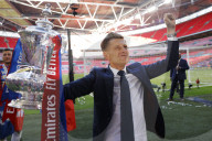 F.A. Cup final match between Crystal Palace and Manchester City at Wembley Stadium on May 17th 2025 in London, UK.