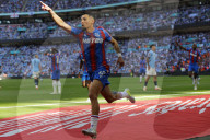 F.A. Cup final match between Crystal Palace and Manchester City at Wembley Stadium on May 17th 2025 in London, UK.