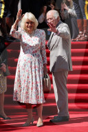King Charles and Queen Camilla at Canada House in London