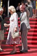 King Charles and Queen Camilla at Canada House in London