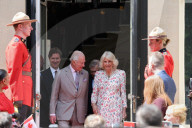 King Charles and Queen Camilla at Canada House in London