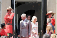 King Charles and Queen Camilla at Canada House in London