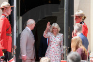 King Charles and Queen Camilla at Canada House in London