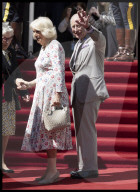 King Charles and Queen Camilla at Canada House in London