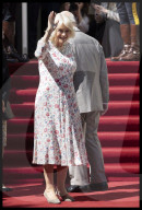 King Charles and Queen Camilla at Canada House in London