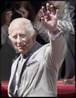 King Charles and Queen Camilla at Canada House in London