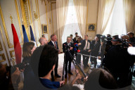 Press Conference Of Bruno Retailleau, Minister Of The Interior, At The HÃ´tel De Beauvau, In Paris