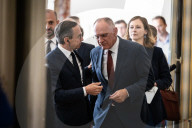 Press Conference Of Bruno Retailleau, Minister Of The Interior, At The HÃ´tel De Beauvau, In Paris