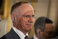 Press Conference Of Bruno Retailleau, Minister Of The Interior, At The HÃ´tel De Beauvau, In Paris