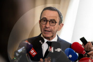 Press Conference Of Bruno Retailleau, Minister Of The Interior, At The HÃ´tel De Beauvau, In Paris
