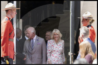 King Charles and Queen Camilla at Canada House in London, UK.