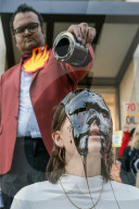 Campaigners Stage Oil Spill Outside Shell  HQ in London, UK.