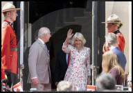 King Charles and Queen Camilla at Canada House in London, UK.