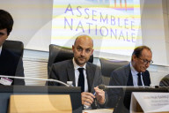 Jean-Noel Barrot's Audition At The National Assembly, In Paris
