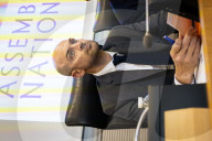 Jean-Noel Barrot's Audition At The National Assembly, In Paris