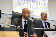 Jean-Noel Barrot's Audition At The National Assembly, In Paris