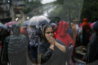 Garment Workers Protest In Dhaka, Bangladesh