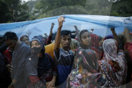Garment Workers Protest In Dhaka, Bangladesh