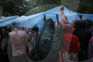 Garment Workers Protest In Dhaka, Bangladesh
