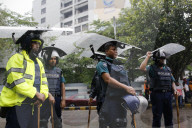 Garment Workers Protest In Dhaka, Bangladesh
