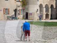 Senior Citizen Visit A Castle
