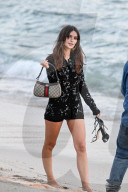 Cannes - Emily Ratajkowski Beach Photoshoot