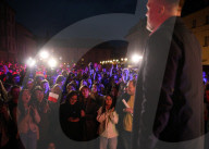 Adrian Zandberg's Election Rally In Krakow