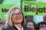 Magdalena Biejat's Election Rally In Krakow