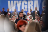 Rafal Trzaskowski's Election Night In Sandomierz