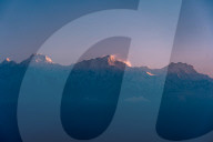 Trekking Singla Pass In Dhading, Nepal.