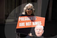 Demonstrators Protest Outside Of Fox News Headquarters