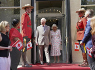 The King and Queen at Canada House in London, UK.