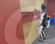 Tesla robots being trained in. household chores