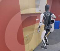 Tesla robots being trained in. household chores