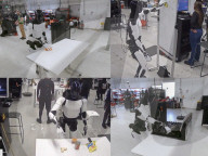 Tesla robots being trained in. household chores