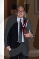 Keir Starmer Departs Downing Street For PMQs In London