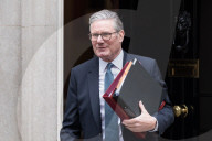 Keir Starmer Departs Downing Street For PMQs In London