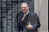 Keir Starmer Departs Downing Street For PMQs In London